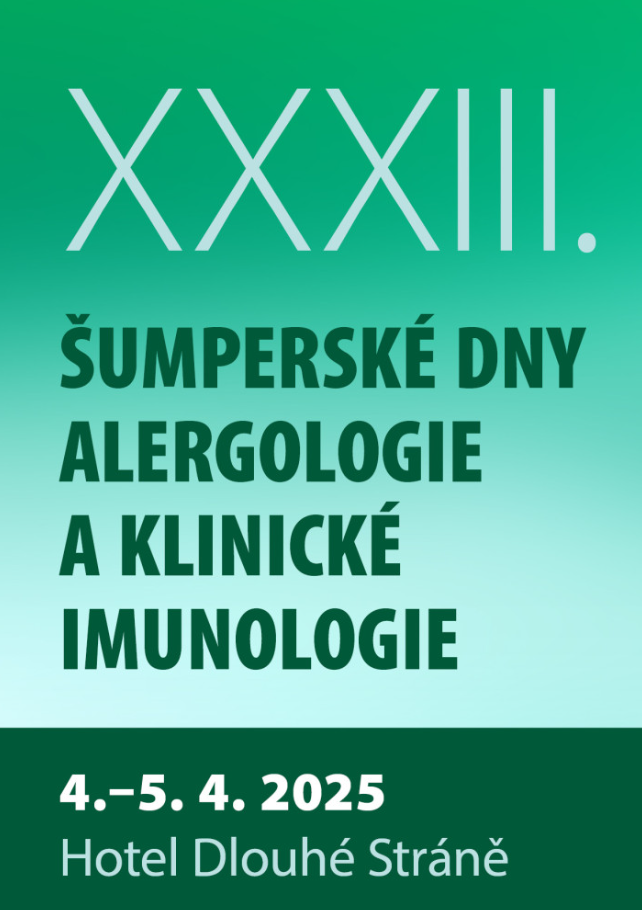 XXXIII. šumperské dny alergologie a klinické imunologie